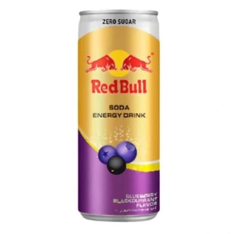 ريد بول صودا زيرو سكر – نكهة التوت الأزرق والكشمش...