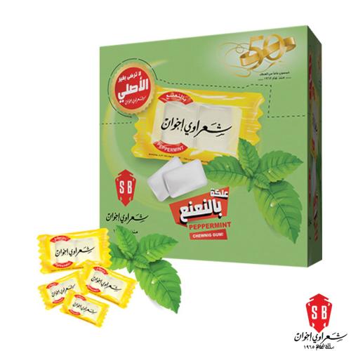 علك شعراوي نعناع 100 قطعة