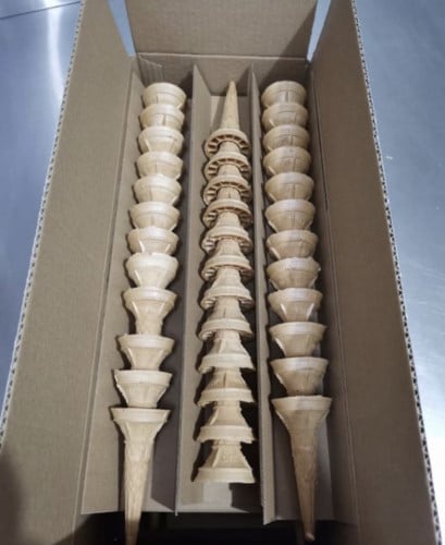 كرتون بسكويت ايسكريم الري 390 حبة