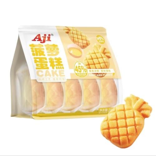 كيك اجي الطري بنكهة الاناناس ( 5 قطع ) – Aji Pinea...