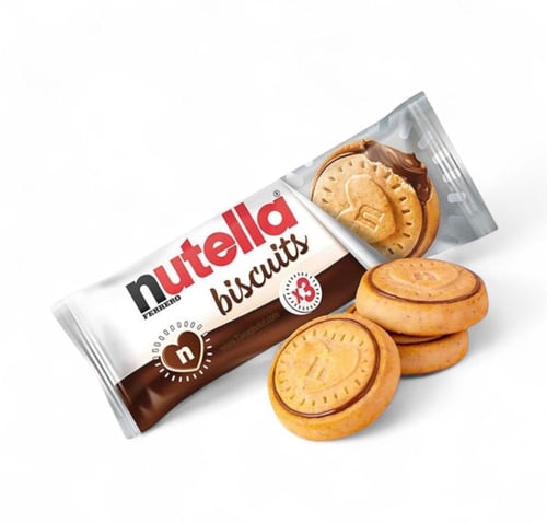نوتيلا بسكويت 41.4 جرام يحتوي على 3 قطع