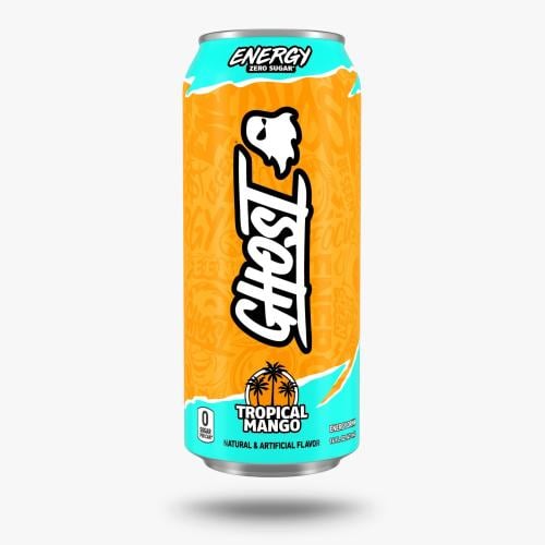 مشروب طاقة غوست بدون سكر – نكهة المانجو الاستوائي...
