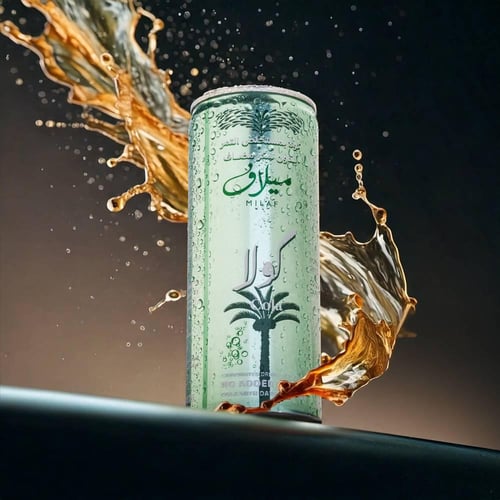 مشروب ميلاف كولا المستخلص من التمر بدون سكر 240 مل