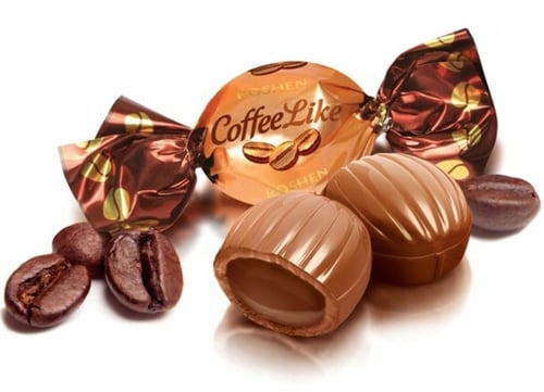 حلوى صلبة روشين القاسية بحشوة الكراميل والقهوة بال...