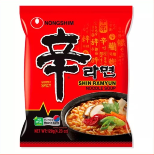 شن راميون مكرونة شرقية كوري 120 جرام