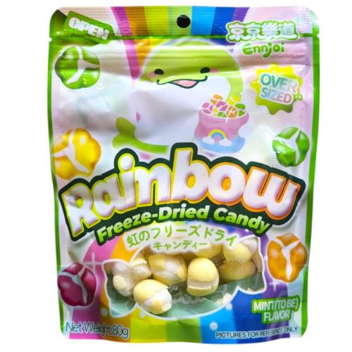 حلوى رينبو مجففة بالتجميد بنكهة النعناع 80 جم