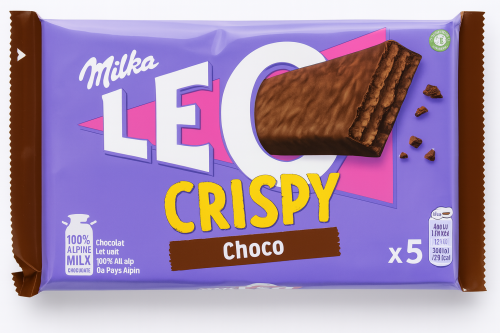 ويفر ميلكا ليو كريسبي بالشوكولاتة – 5 قطع | Milka...