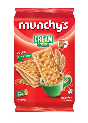 بسكويت مونشيز كراكر بالكريمة – Munchy’s Cream Crac...