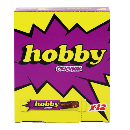 هوبي شوكولاتة مع قطع البندق الأصلي 12*18جم