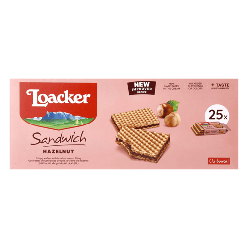 كرتون لوكر بالبندق 25جم 25حبة