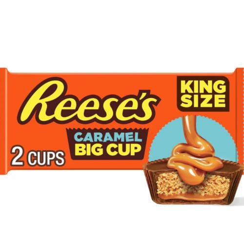 شوكولاتة ريسيز كاراميل Big Cup كينق سايز – زبدة ال...