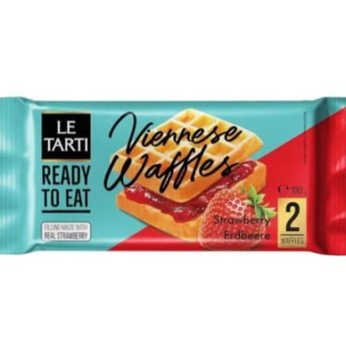 بسكويت الوافل لو تارتى وافل فيينا بحشوة الفراولة 1...