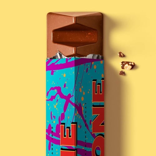 توبليرون شوكولاتة سويسرية باللوز 100 جم