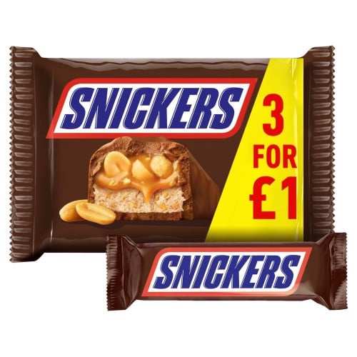 شوكولاتة سنيكرز (Snickers) 125.1جم هولندي