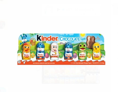 كيندر شوكولاتة شخصيات مجسمات صغيرة من شوكولاتة 6 ×...