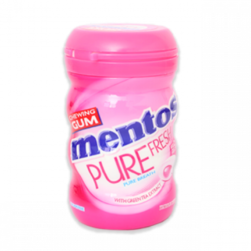 علك مينتوس خالي من السكر بنكهة الفاكهه والنعاع 17....