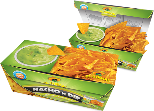 ELSABOR الصابور ناتشو اند ديب المملحة مع صوص جواكا...