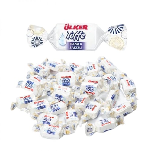 حلوى اولكر توفي بنكهه المستكه الوزن 1كيلو