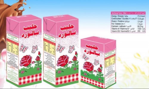 حليب الورد 200 مل