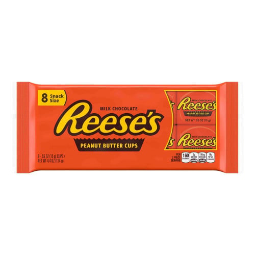 شوكولاتة ريسيز بزبدة الفول السوداني 8 قطع – Reese’...