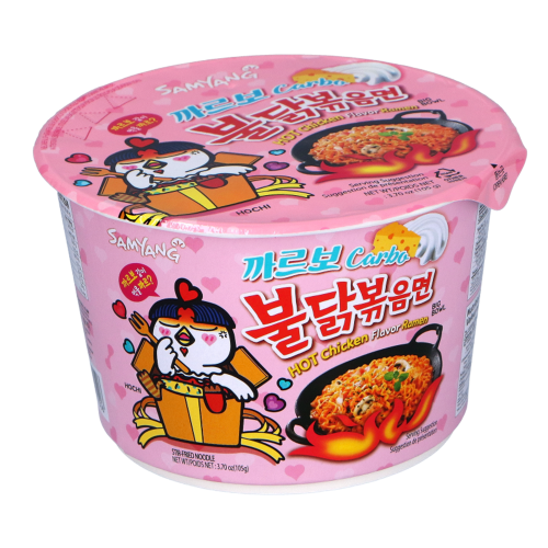 نودلز ساميانغ كاربونا حار كوب كبير 105 جم – Samyan...