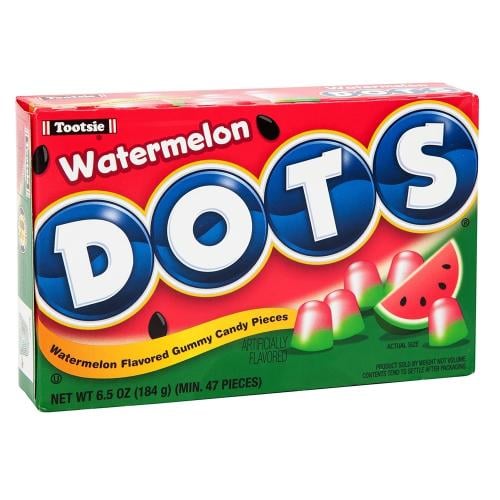 حلاوة دوتس بطيخ 184 جم – Watermelon DOTS Gumdrops