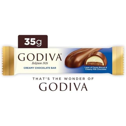 جوديفا شوكولاتة كريمية مع طبقة من حشوة الحليب وبسك...