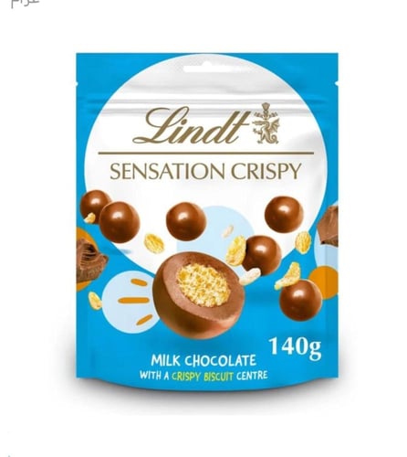 كيس شوكولاتة ليندت سينسيشن كريسبي المقرمشة بالحليب...