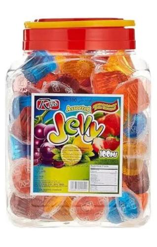 عبوة كوب جيلي فواكه مشكّلة – 100 حبة | Rico Assort...