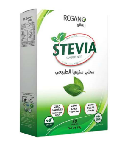 ريجانو محلي ستيفيا طبيعي 50 كيس |Regano