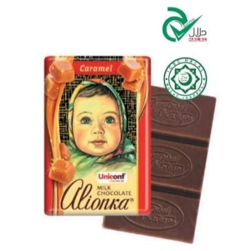 شوكولاته اليونكا الروسية بالكراميل 15 جم