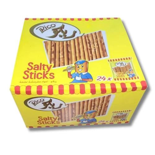 اعواد ريكو المملحة 24 حبة - Rico Salty Sticks