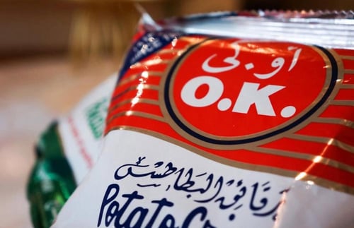 رقائق البطاطس اوكى – نكهة الفلفل الحار