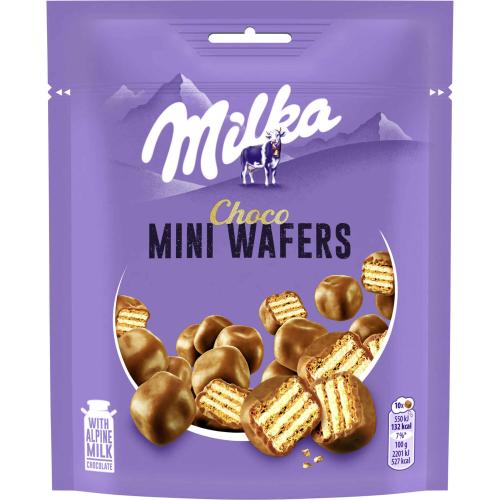 ويفر رقائق الشوكولاتة الصغيرة من ميلكا (Milka) 110...