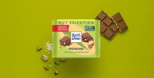 شوكولاتة ريتر سبورت بالفستق – 100 جم Ritter Sport...