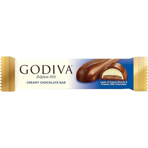 جوديفا شوكولاتة كريمية مع طبقة من حشوة الحليب وبسك...