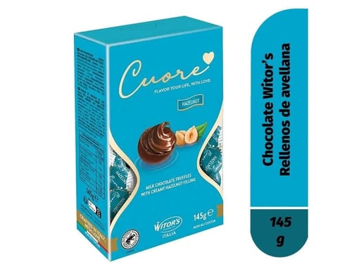 شوكولاتة ترافل كوريه بالبندق بالحليب 145 جم– Cuore...