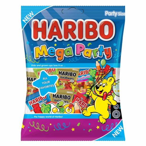 هاريبو منوع ميقا بارتي بنكهة الفواكه 200 جم يحتوي...