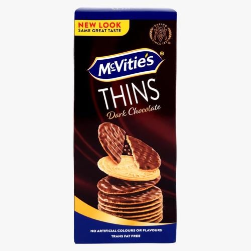 مكفيتيز بسكويت دايجستف نحيف بالشوكولاتة الداكنة 15...