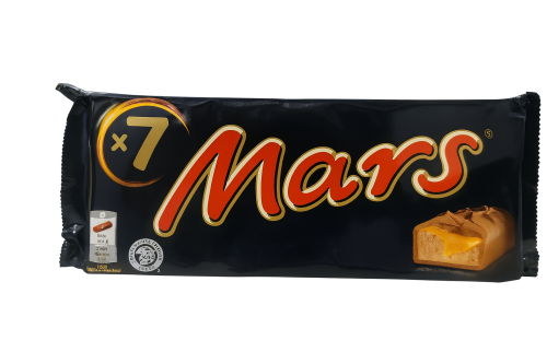 شوكولاتة مارس بالحليب والنوجا – 45 جم × 7 قطع | مس...