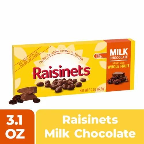 شوكولاتة رايزنيتس بالحليب والزبيب 87.8 جم - Raisin...