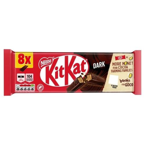كيت كات بريطاني دارك 8 أصابع – Nestlé KitKat Dark...
