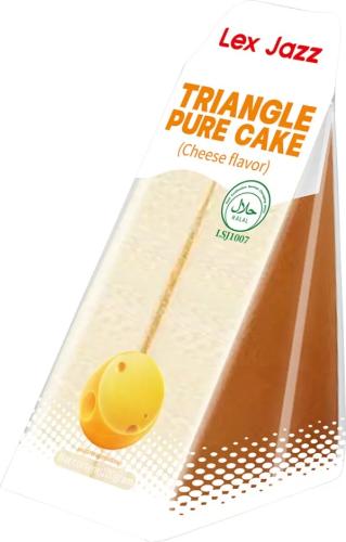 كعكة بيور مثلثة بنكهة الجبنة من ليكس جاز 100 جم– L...