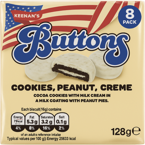 بسكويت كوكيز اند كريم بكريمة الشوكولاتة البيضاء من...