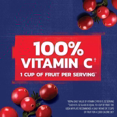 عصير كرانبيري التوت البري خالي من السكر من اوشن سب...