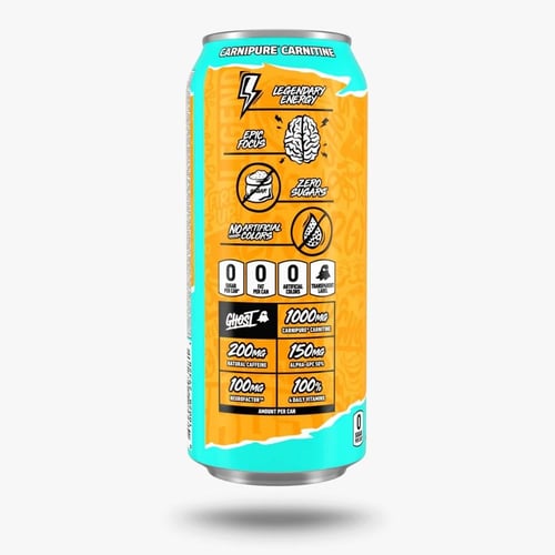 مشروب طاقة غوست بدون سكر – نكهة المانجو الاستوائي...