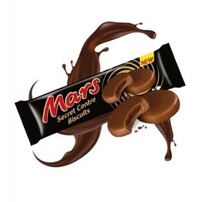 بسكويت مارس (Mars) سيكرت سنتر بالشوكولاتة 132 جرام
