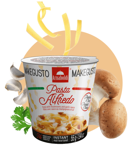 مكرونة الفريدو بالفطر وصوص الثوم 55 جم الايطالية