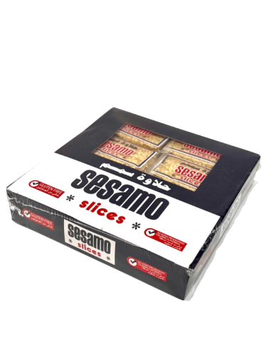 حلاوة سمسم المداح 24*18 جم SESAMO Slices –خالي من...
