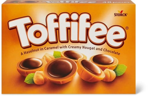شوكولاتة توفيفي بالبندق والكراميل –Toffifee Storck